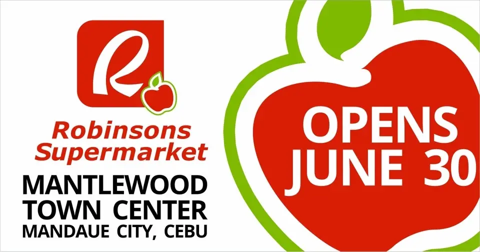 Robinsons Supermarket Mantlewood, Town Center, Mandaue City, Cebu opens June 30!