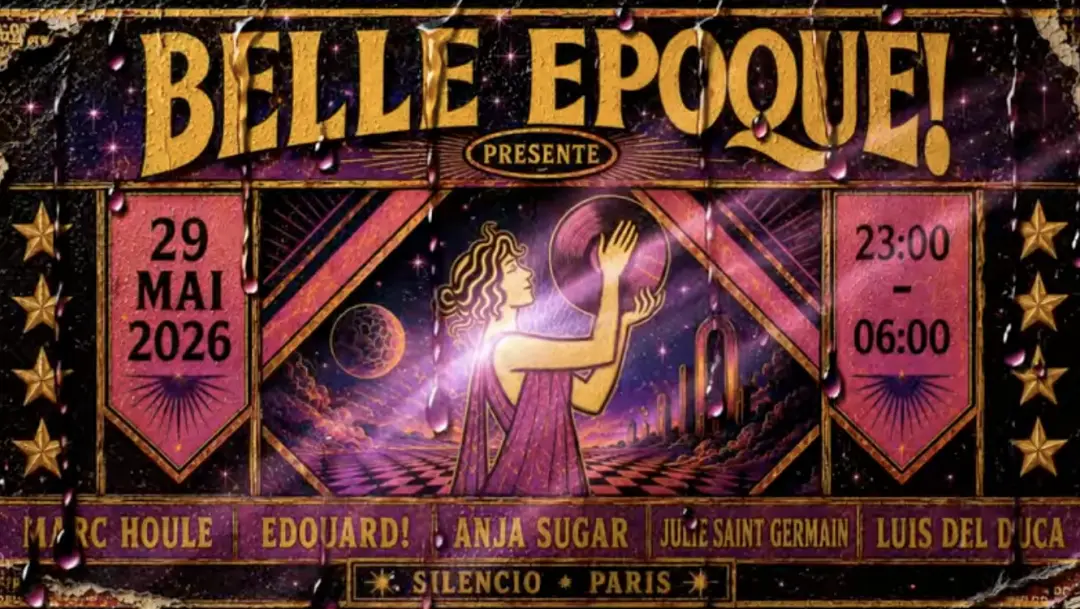 BELLE ÉPOQUE! with Marc Houle (LIVE), ÉDOUARD!, Anja Sugar