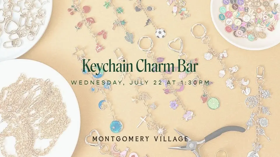 Keychain Charm Bar at the Village