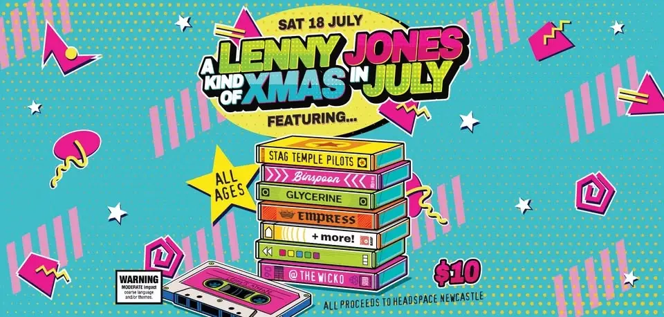 A Lenny Jones Kind Of Christmas In July (90’s edition)