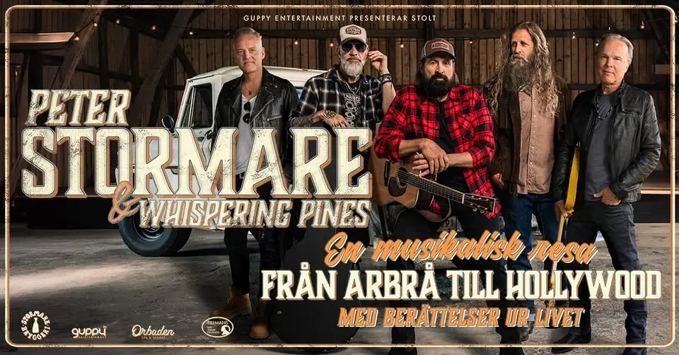 Peter Stormare & Whispering Pines i Sandviken