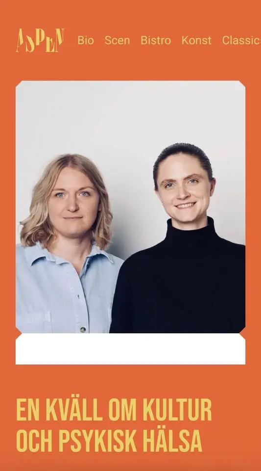 En kväll om kultur och psykisk hälsa