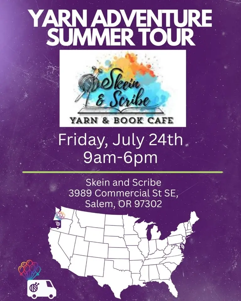 Yarn Adventure Summer Tour - Skein and Scribe