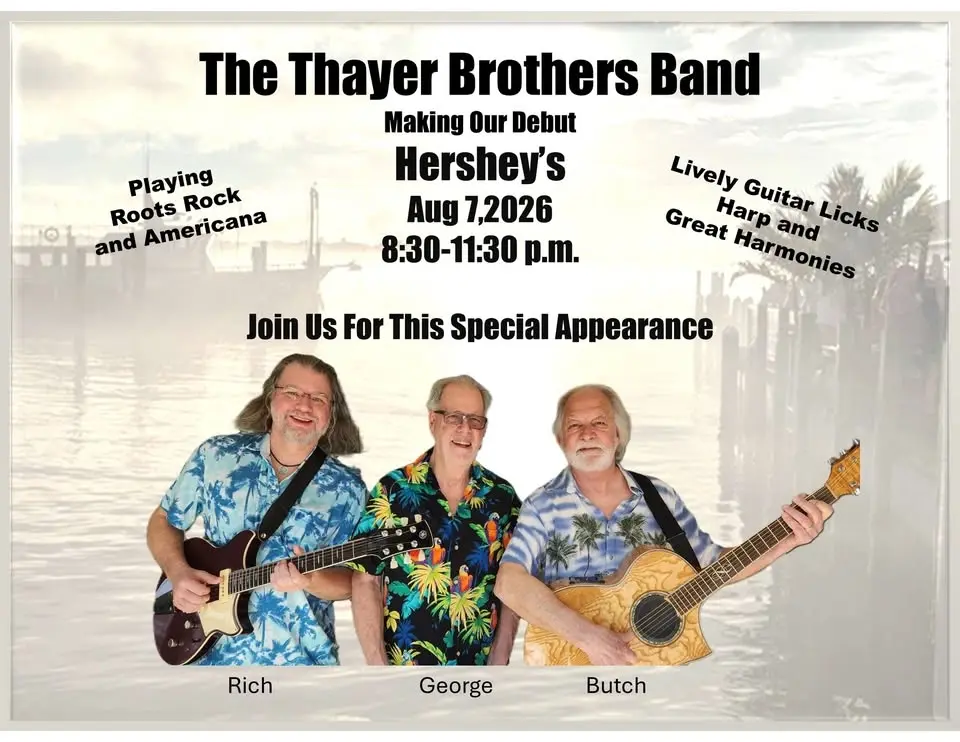 The Thayer Brothers Are Making Our Debut At Hershey's!