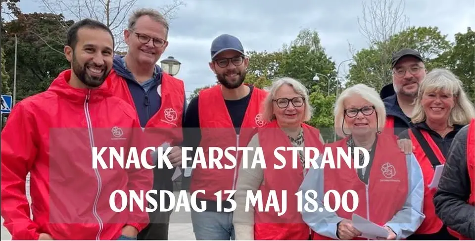 Knacka med Joseph Zamani i Farsta strand