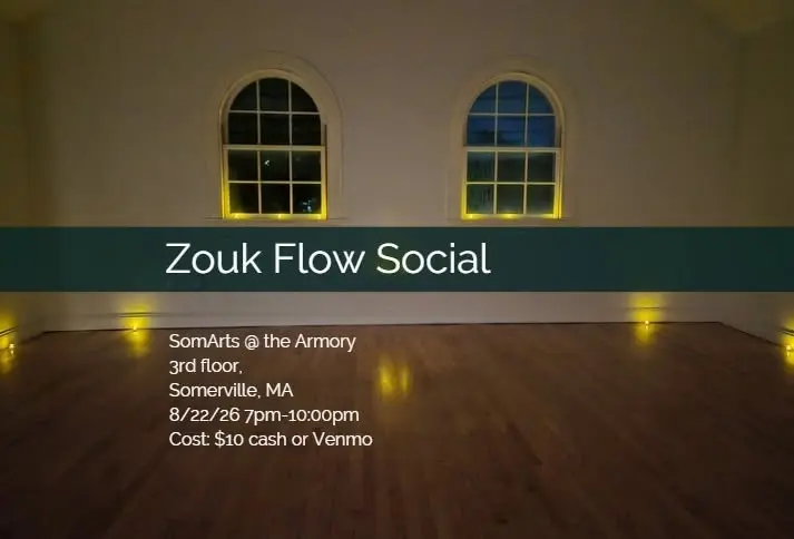 Boston Zouk Flow Social (8/22/26)