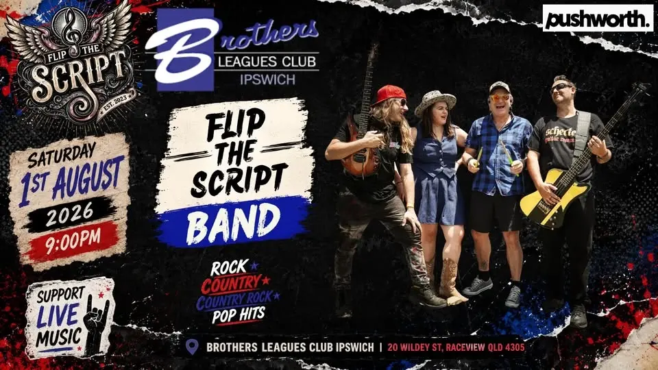 Flip the Script Band Live at Brothers Leagues Club Ipswich