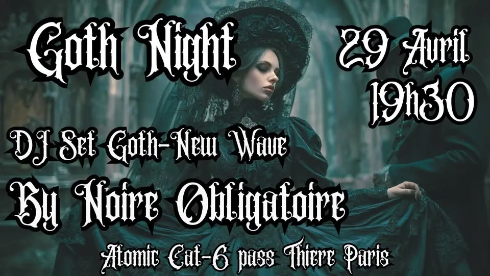 Goth Night: DJ Set Noire Obligatoire
