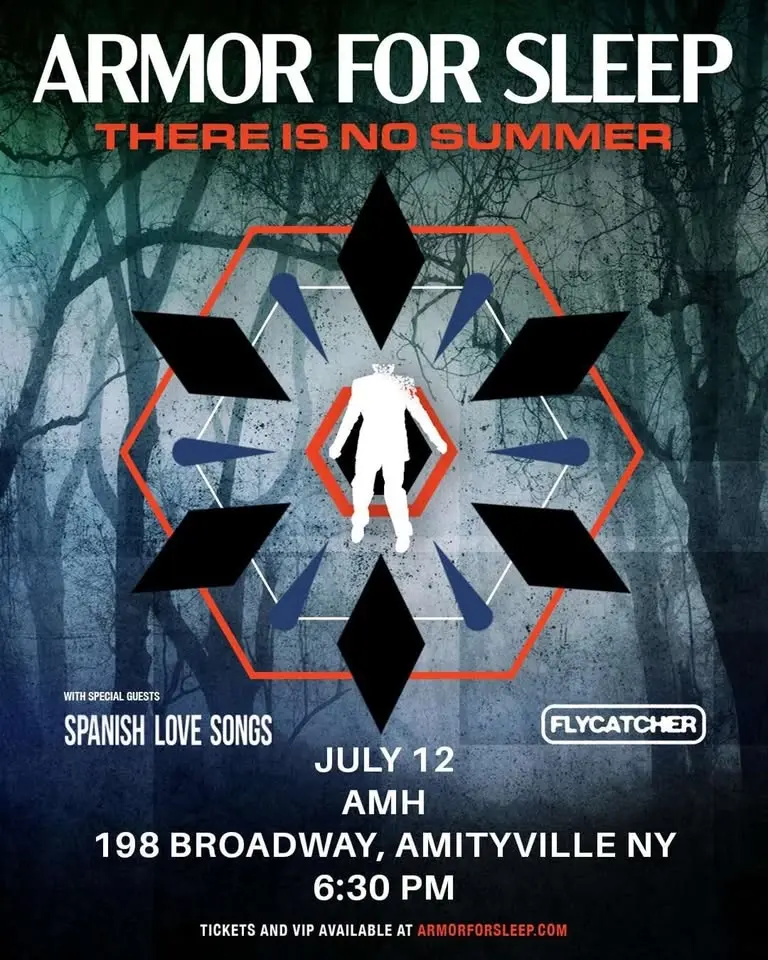 Armor For Sleep, Spanish Love Songs, Flycatcher @ AMH