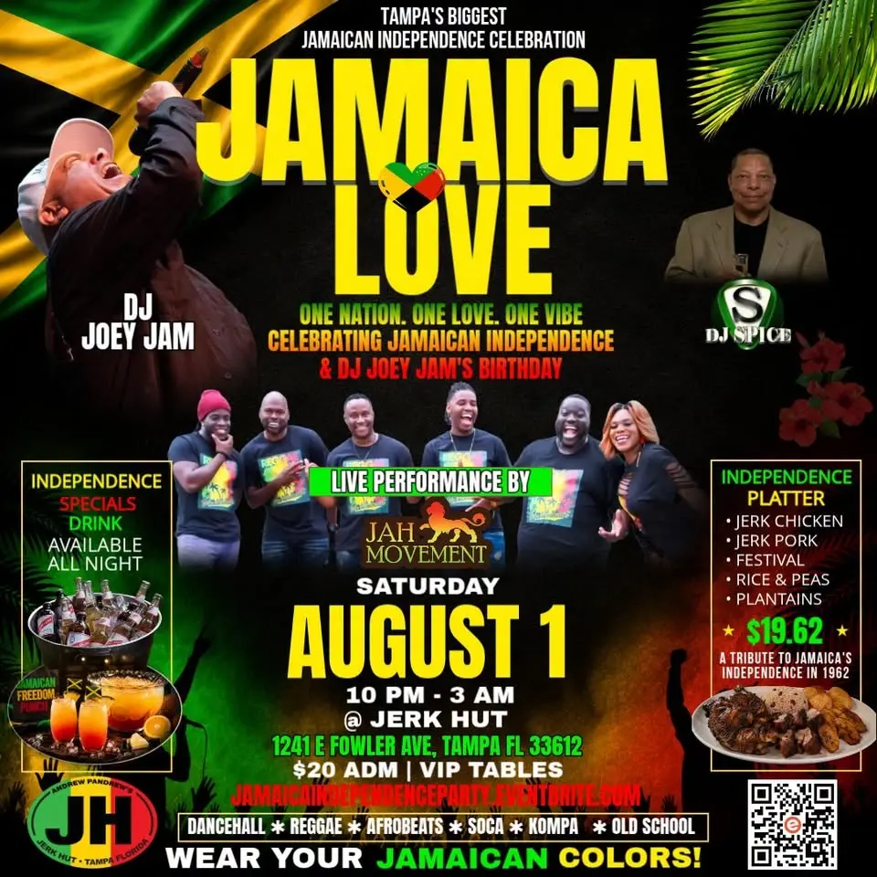 Jamaica Love – Tampa's Biggest Jamaican Independence Celebration