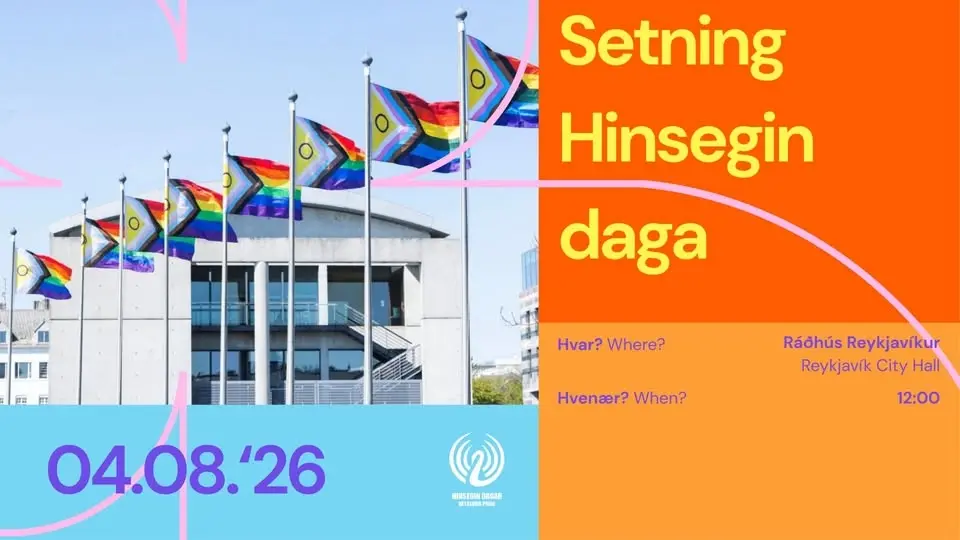 Setning Hinsegin daga 2026 // Opening of Reykjavík Pride 2026