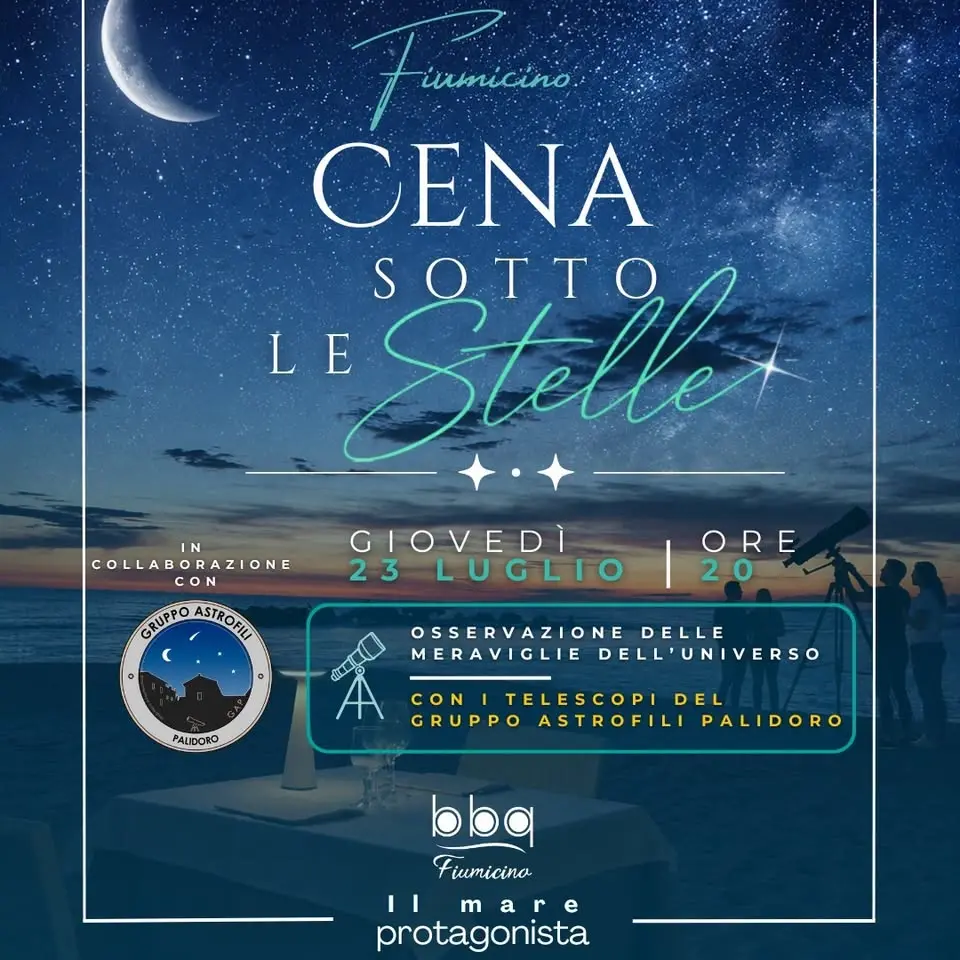 Cena sotto le stelle