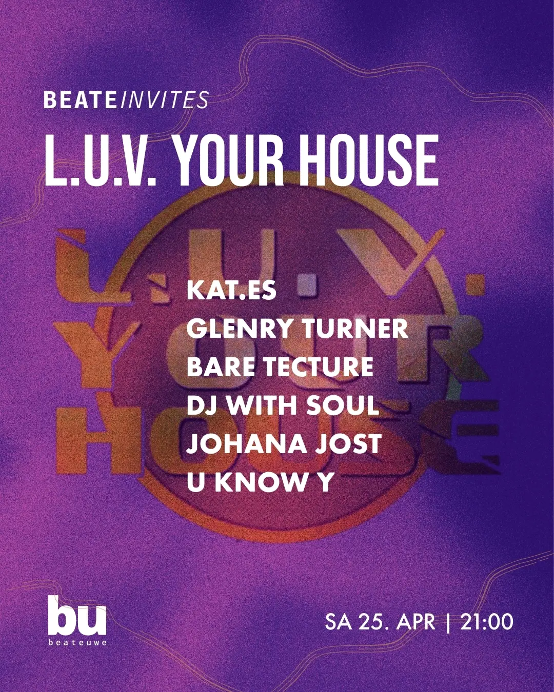 Beate Invites /// L.U.V. YOUR HOUSE
