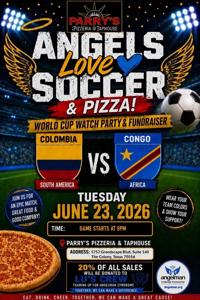 COLOMBIA vs CONGO FIFA watch party
