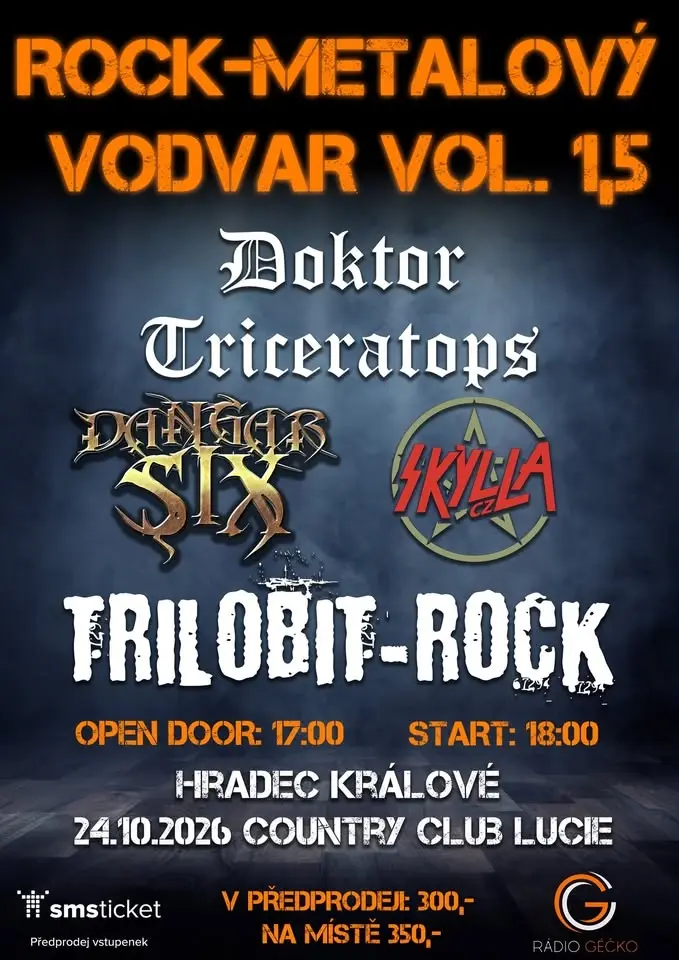 Rock Metalový Vodvar vol.1,5 v Hradci Králové