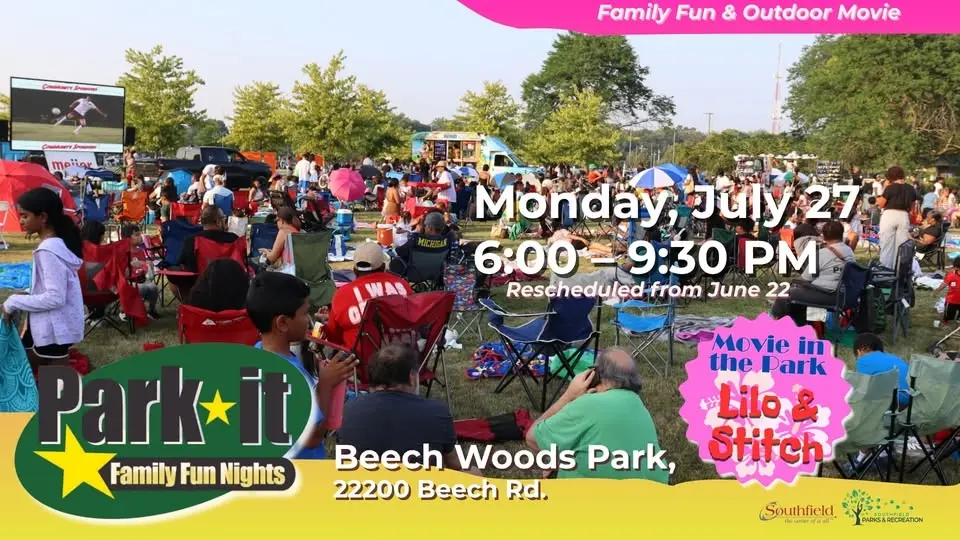 Park It Family Fun Night at Beech Woods Park Rescheduled!