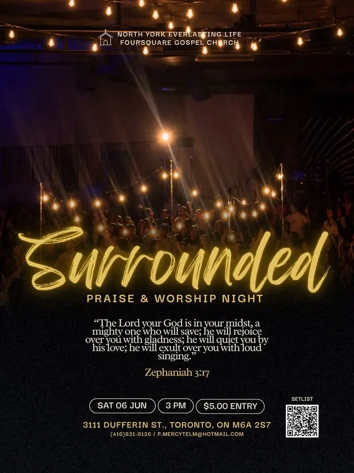 SURROUNDED> >Praise&Worship Night