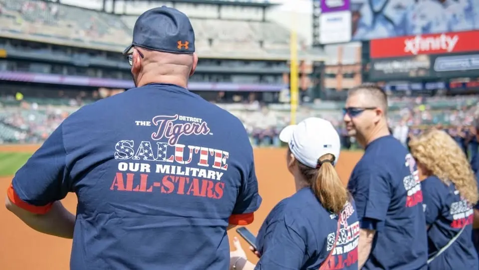 Veterans appreciation day at the park
