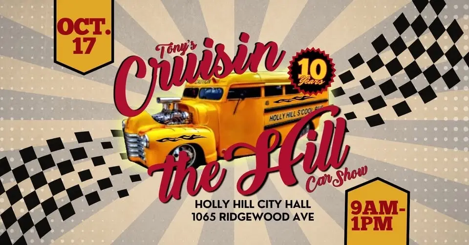 Tony's Cruisin' the Hill Car Show 2026 - 10th Anniversary!