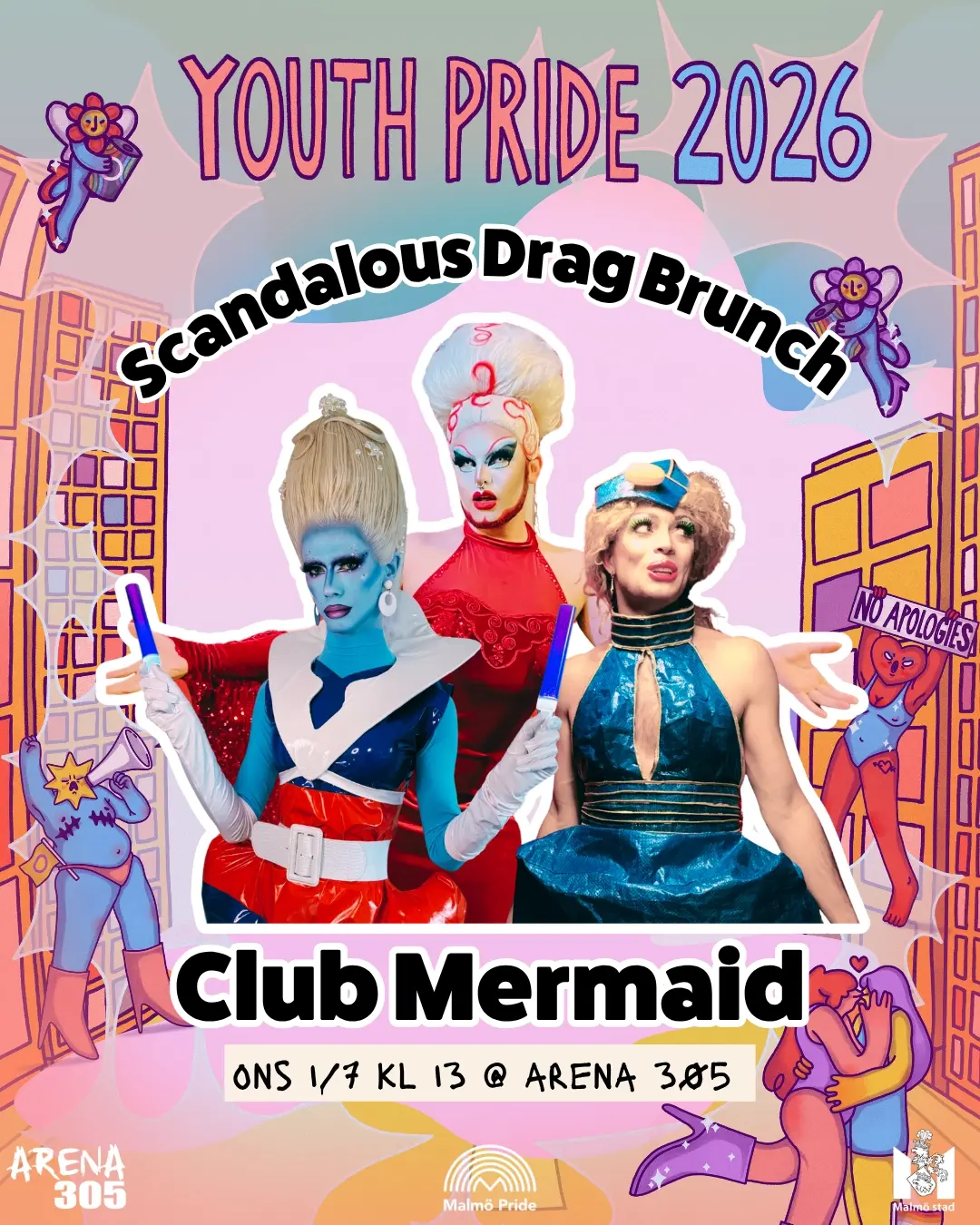YOUTH PRIDE : CLUB MERMAID BRUNCH + WORKSHOP