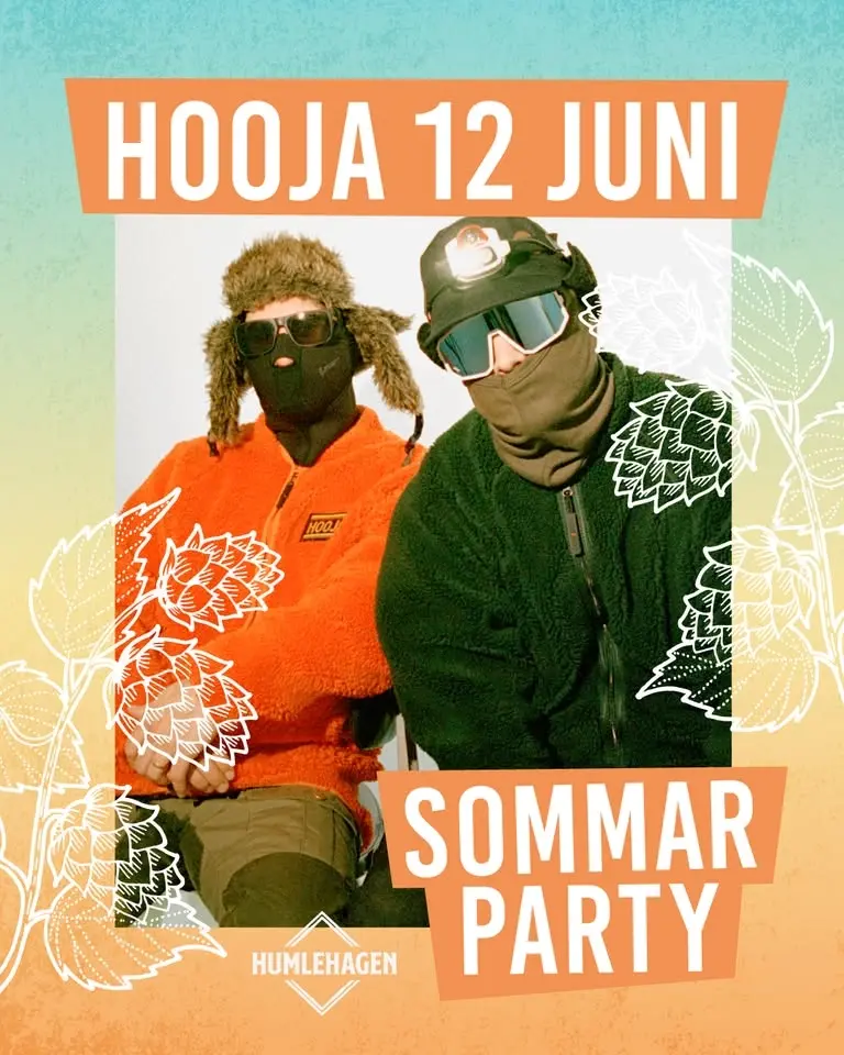 HOOJA – Sommarparty! – Humlehagen • 12/6 • Örebro
