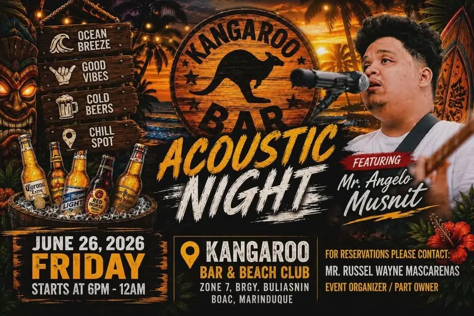 kangaroo bar & beach club acoustic night