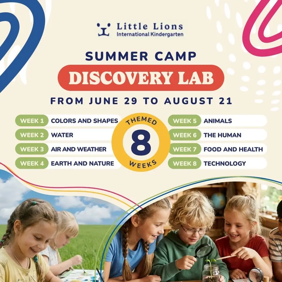 Discovery Lab  — Summer Camp 2026 at Little Lions! 