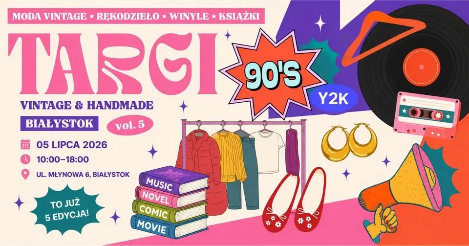 Targi MODA VINTAGE RĘKODZIEŁO / VOL 5 / MŁYNOWA / 5 LIPCA