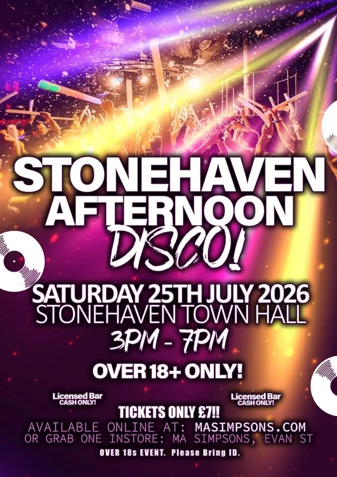 Stonehaven Afternoon Disco