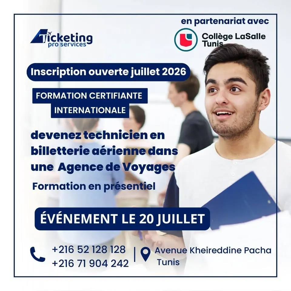 Formation Billetterie : Session Juillet 2026