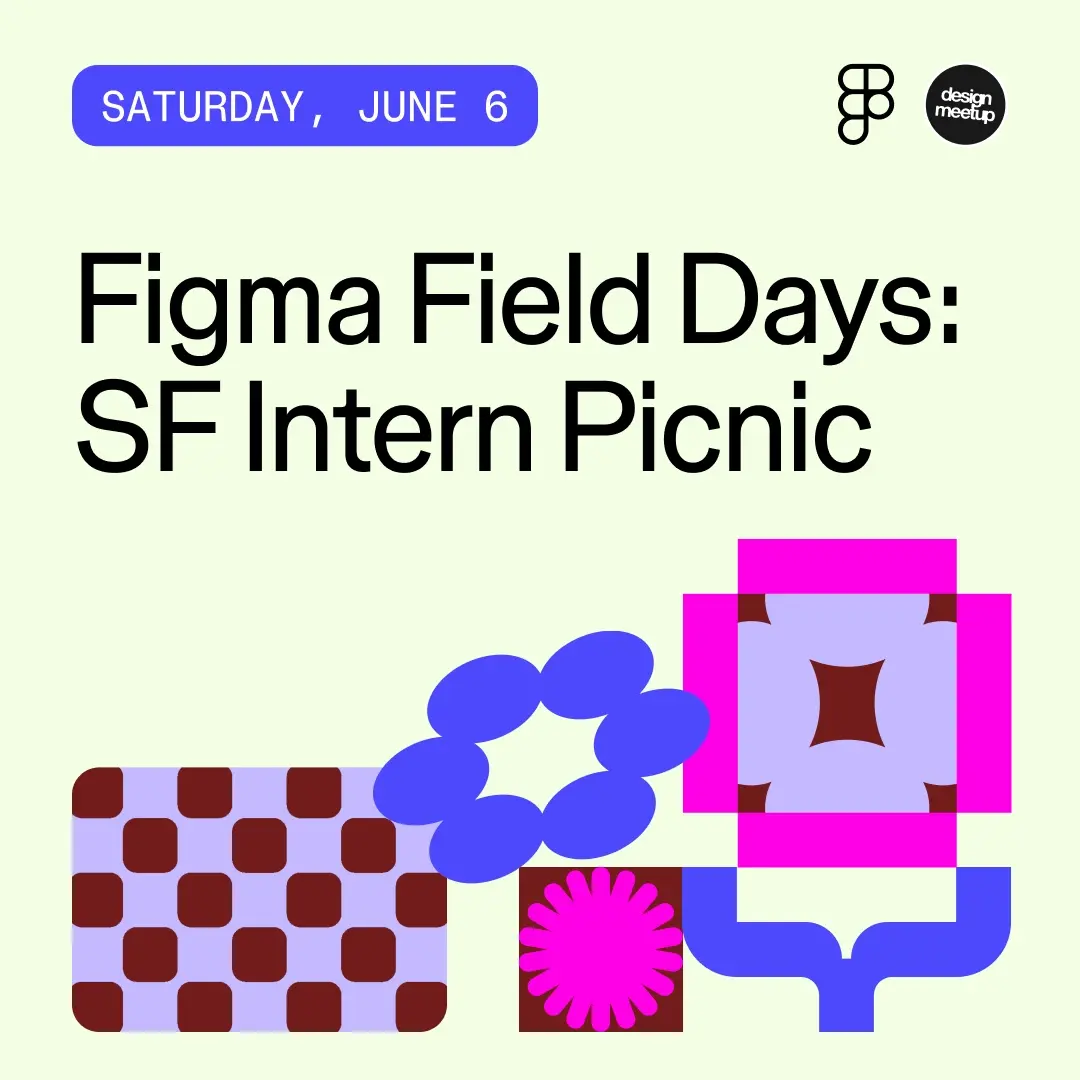 Figma Field Days: SF Picnic & Bouquets