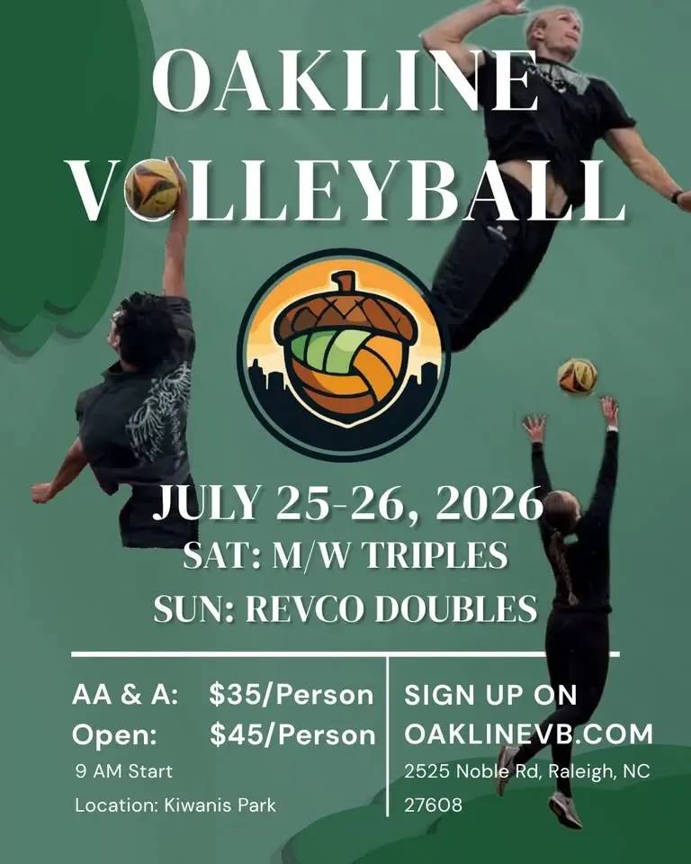 Oakline Grass Volleyball Tournament July 25-26