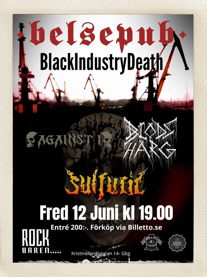 Belsepub: BlackIndustryDeath 