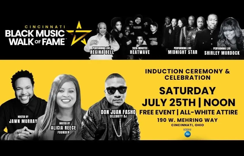Cincinnati Black Music Walk of Fame Induction Ceremony