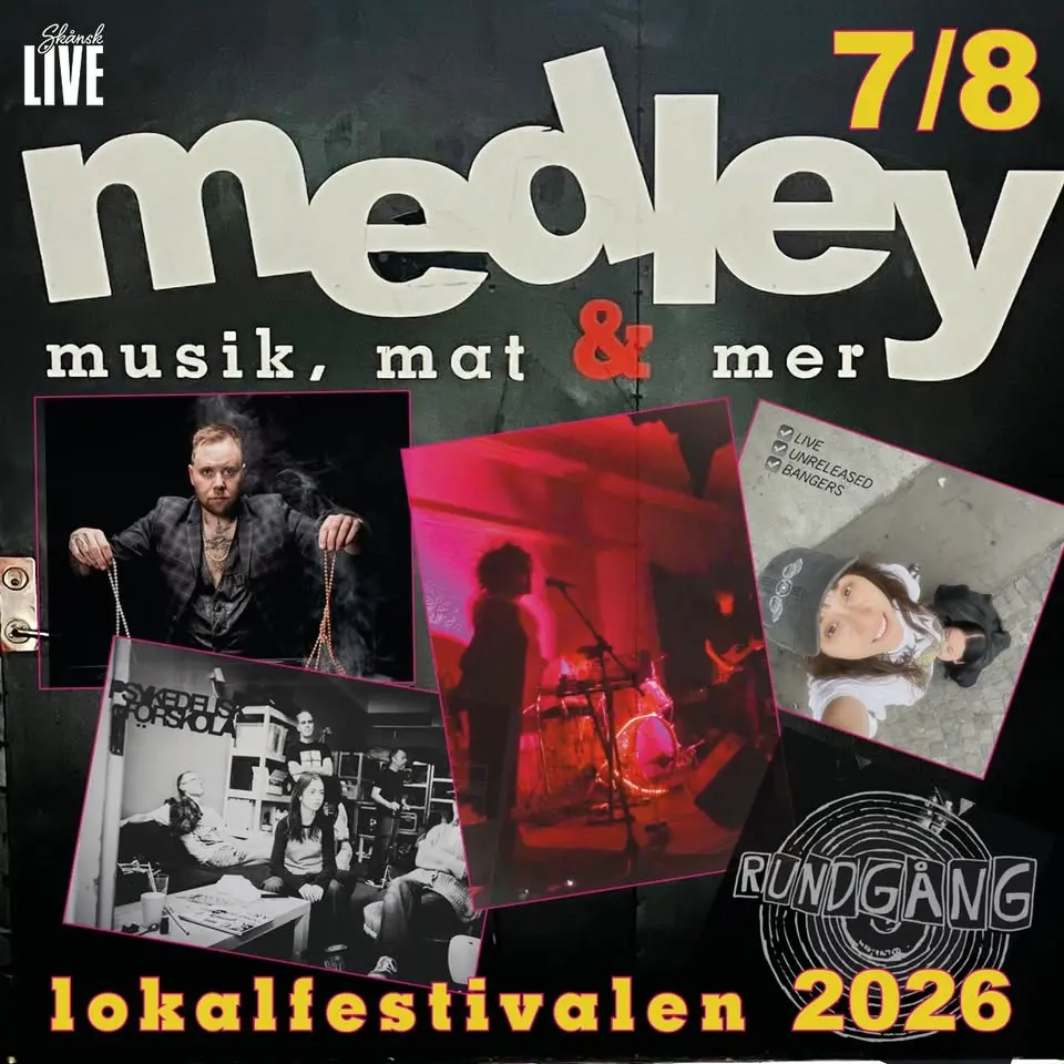 Fri entré: Rundgång Rekords presenterar: Gina040 + Kaldbrand + Psykedelisk Förskola + Krumme Lanke