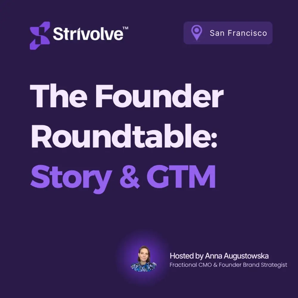 The Founder Roundtable: Story & GTM