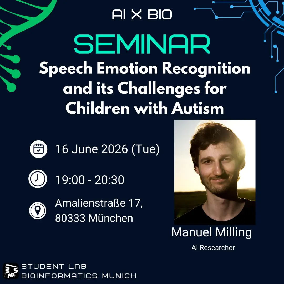 AI x Bio Seminar:Speech Emotion Recognition and its Challenges for Children with Autism