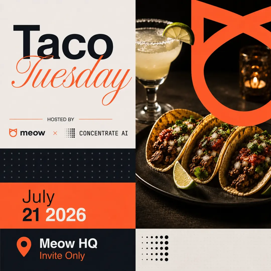 Taco Tuesday @ Meow HQ