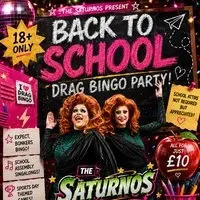 BACK TO SCHOOL - Drag Bingo Party.