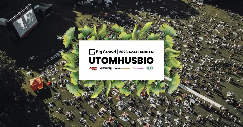 UTOMHUSBIO | AZALEADALEN, GÖTEBORG | 10 & 11 JULI 2026