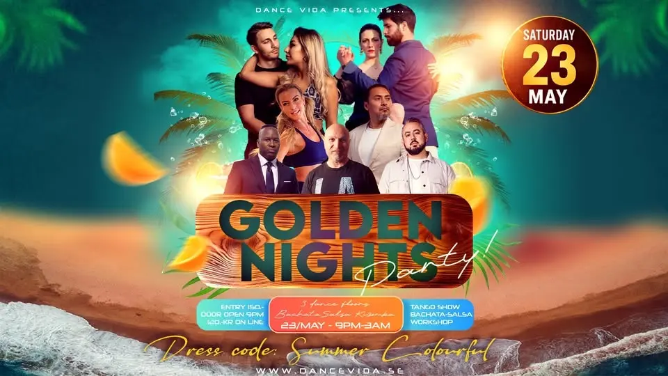 ✨ Golden Nights Party – Summer Colourful Edition ✨