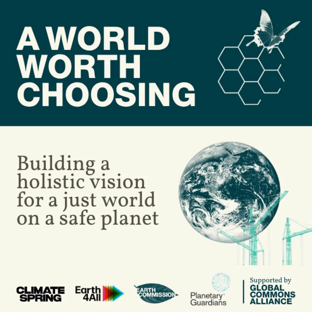 A World Worth Choosing - Building a Holistic Vision for a Safe and Just Future