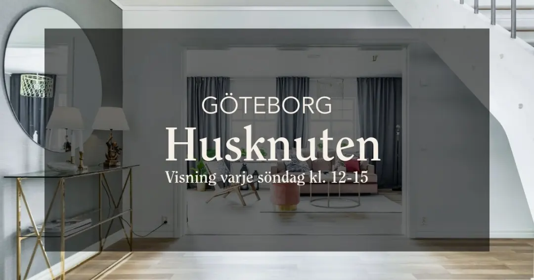 Välkommen att besöka vårt visningshus på Husknuten i Göteborg!