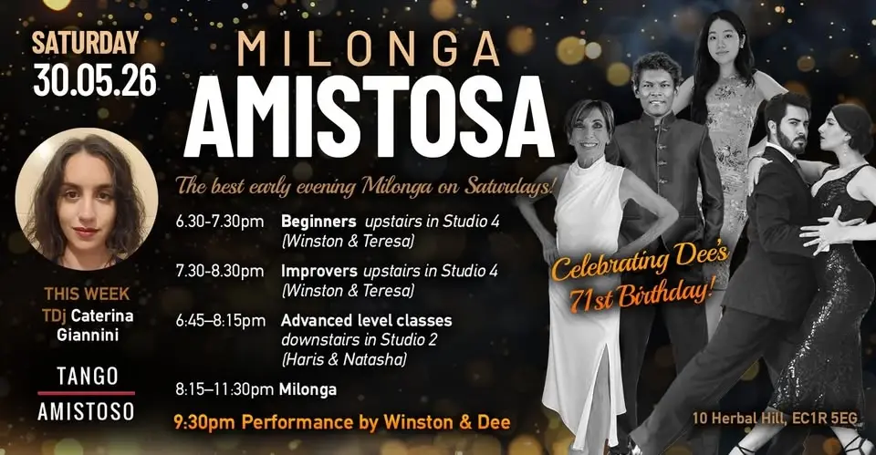 Milonga Amistosa - 30.05.2026