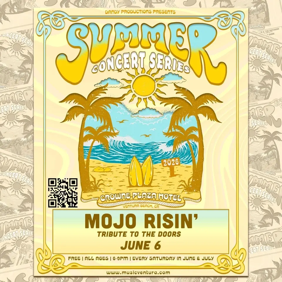 Ventura Summer Concert Series Kick-Off: MOJO RISIN’ (Tribute to The Doors)