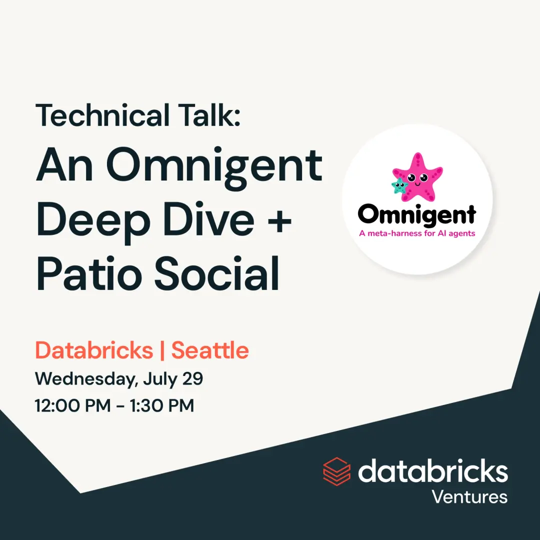 Technical Talk: An Omnigent Deep Dive + Patio Social | Databricks