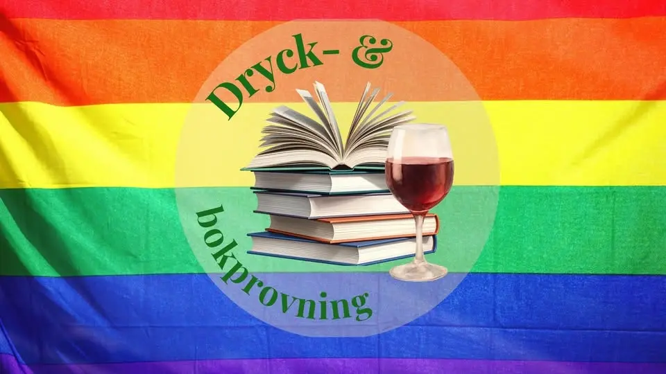 Dryck- & bokprovning med Pride-tema
