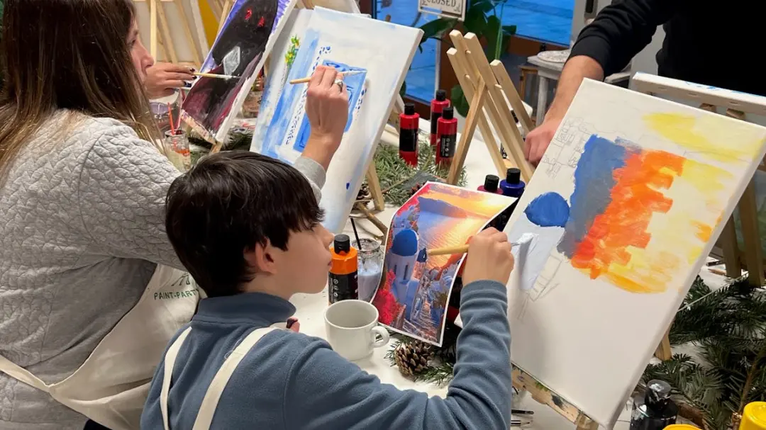 Family Painting on Midsummer Day