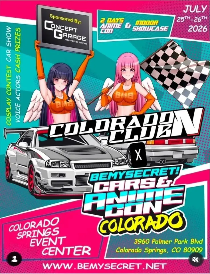 Be My Secret Cars and Anime Con