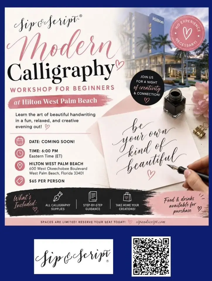 Modern Calligraphy Workshop for Beginners